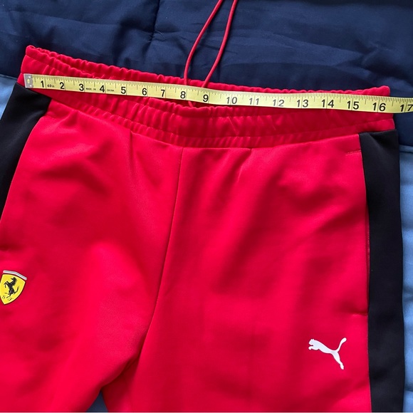 PUMA Men's Scuderia Ferrari Race T7 Track Pants (Red) - Large - Picture 8 of 10
